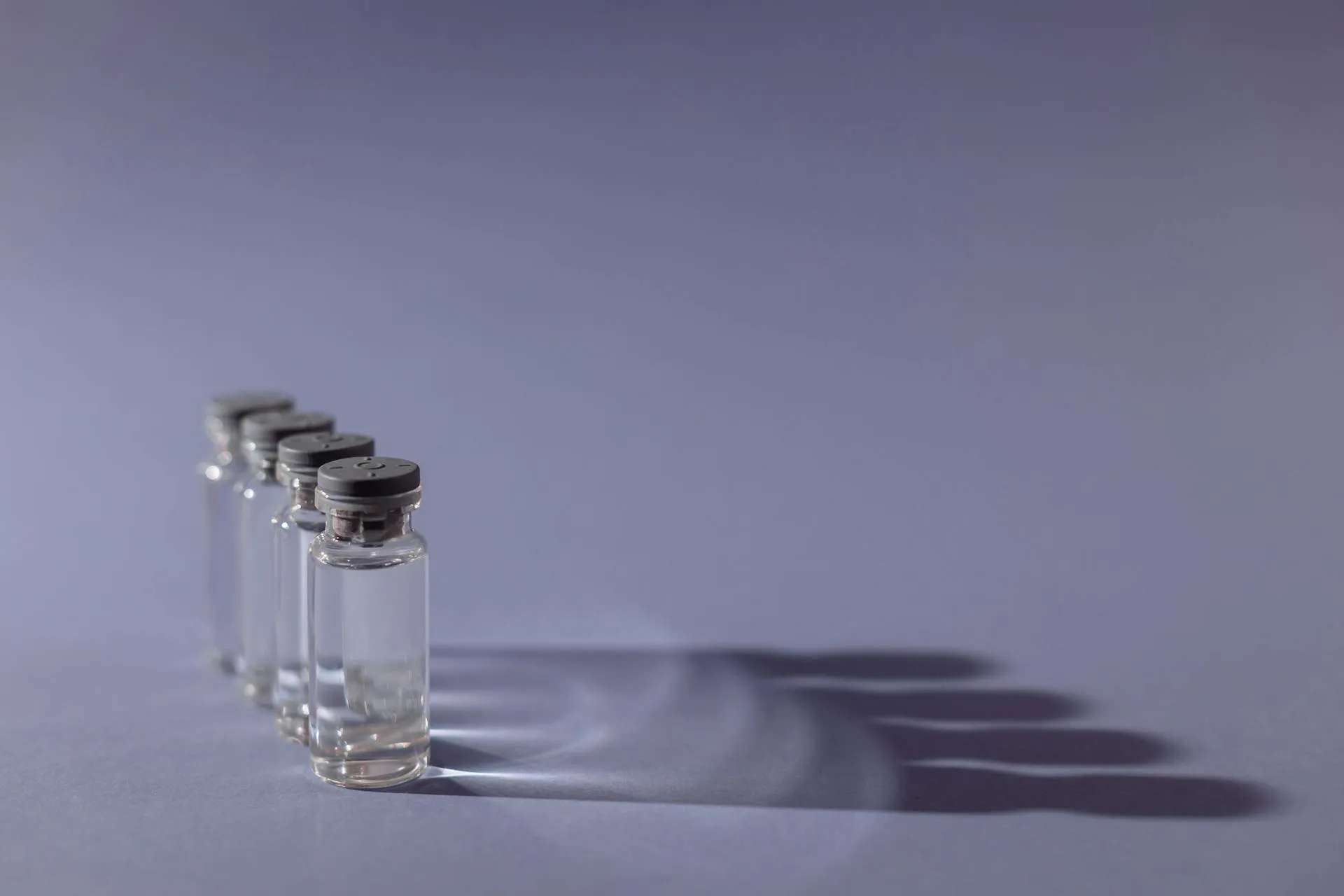 Sealed controlled-substance medication vials